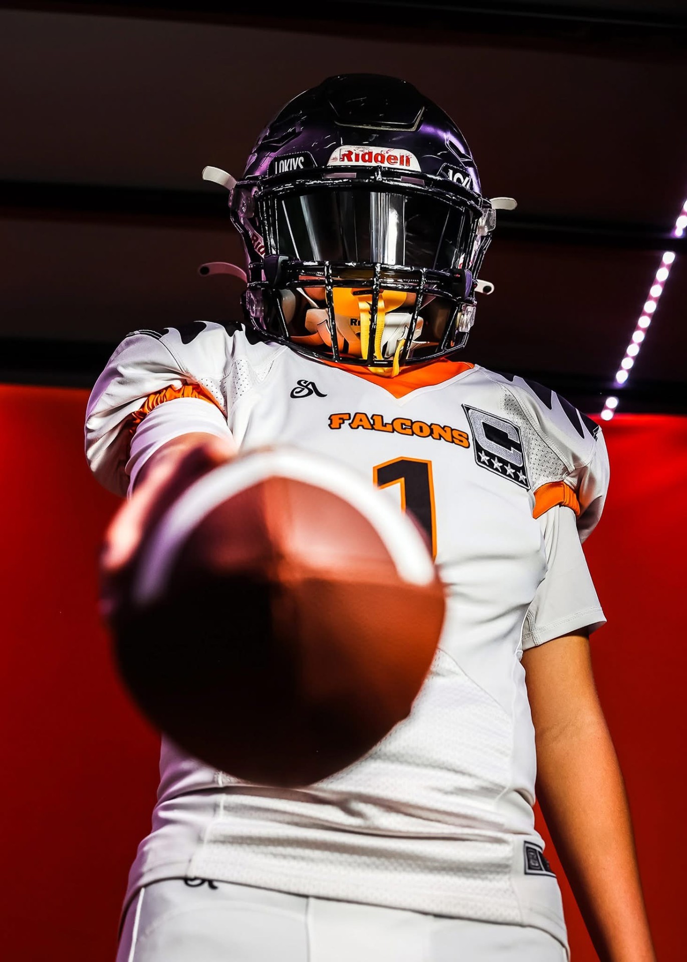 Custom Football uniform by Sway Athletics