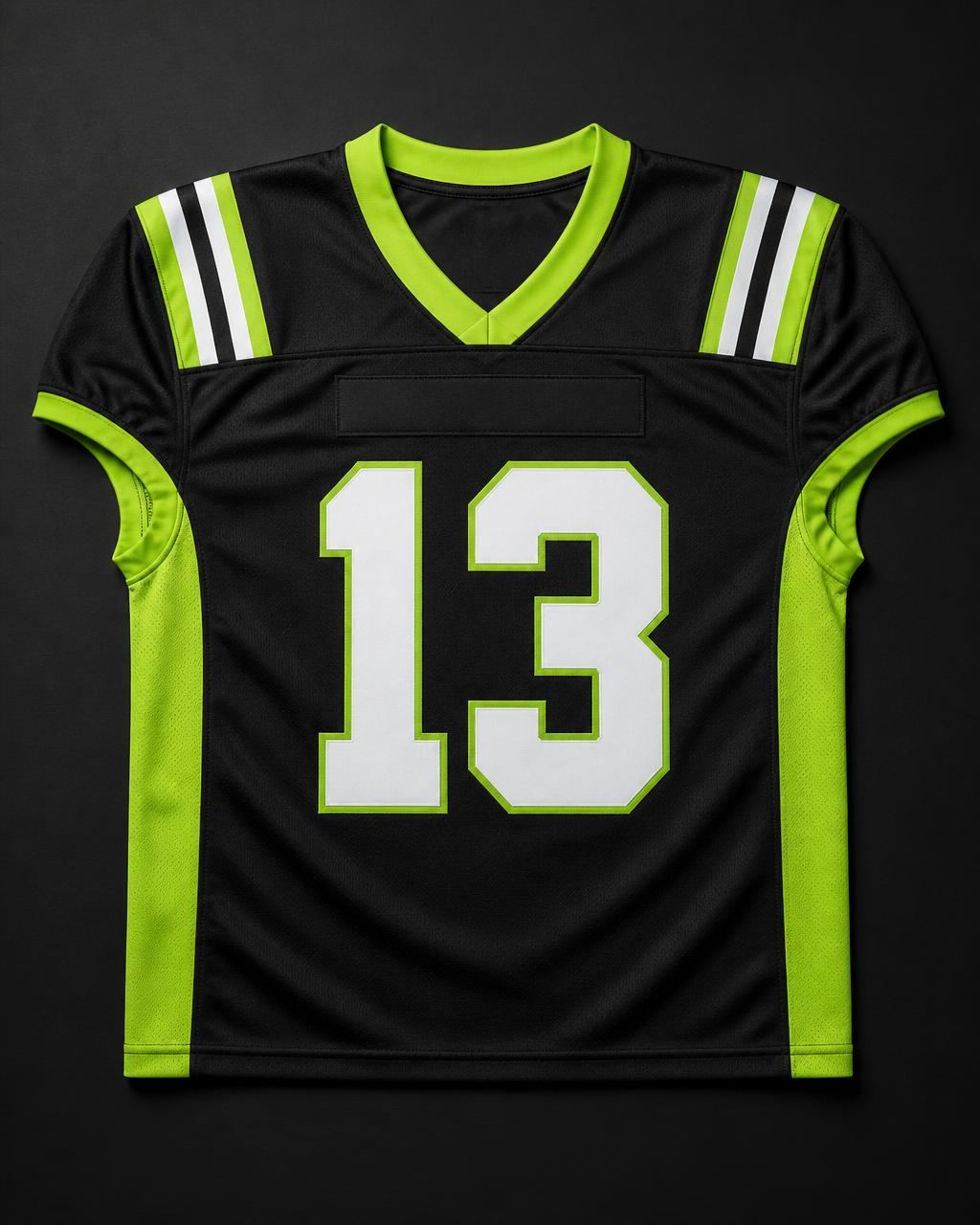 Custom football uniform set